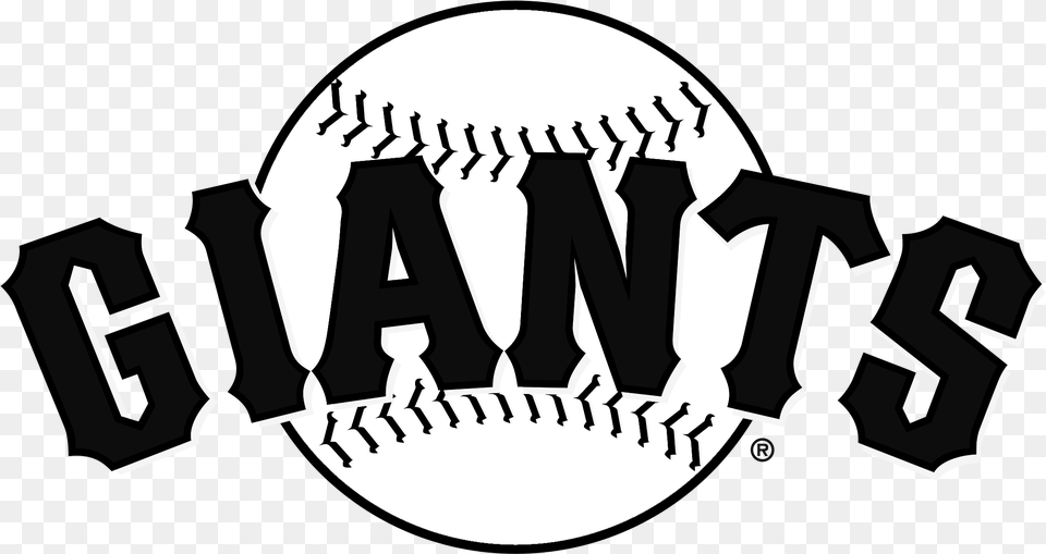 San Francisco Giants Logo Black And White Black Sf Giants Logo, People, Stencil, Person, Clothing Free Png