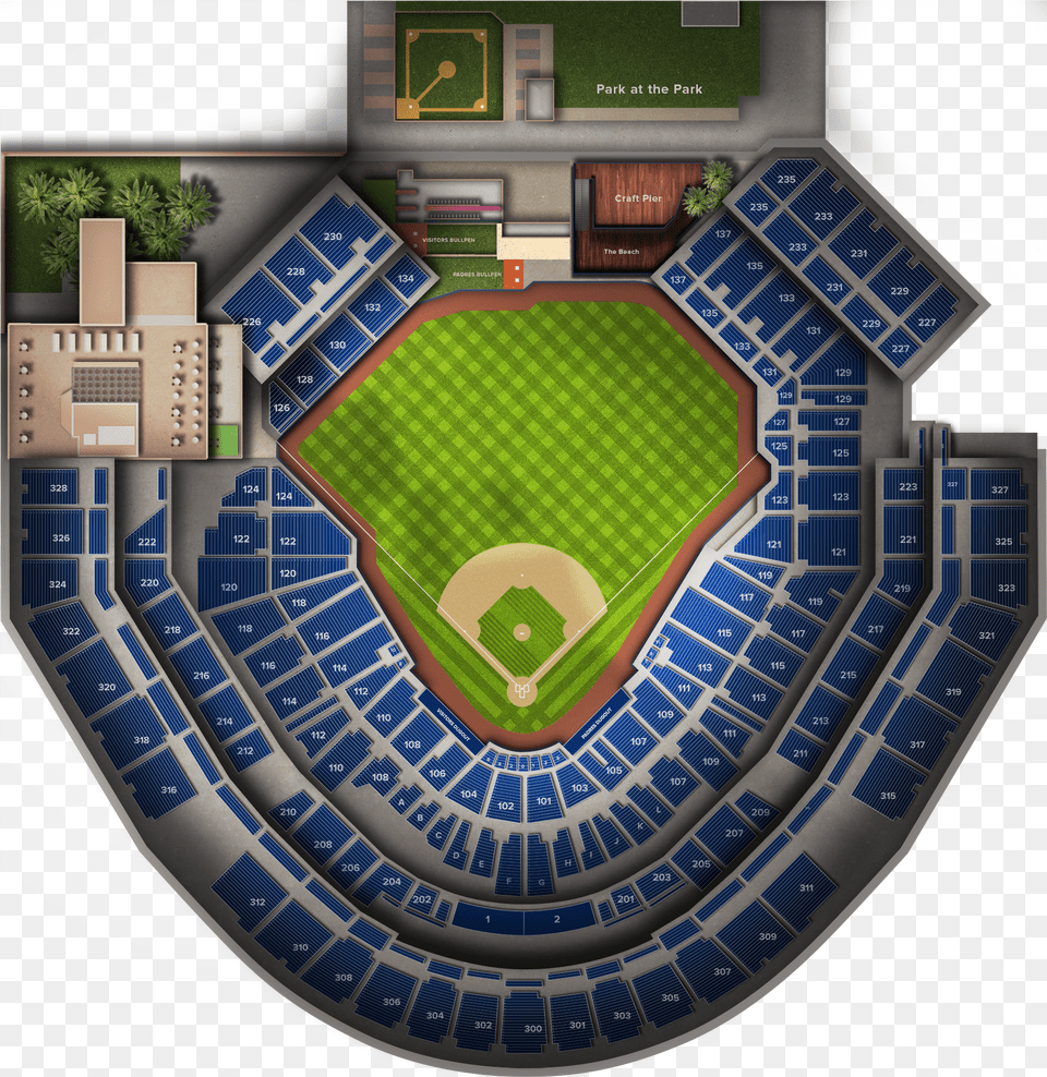 San Francisco Giants Petco Park 318 Seat Free Png