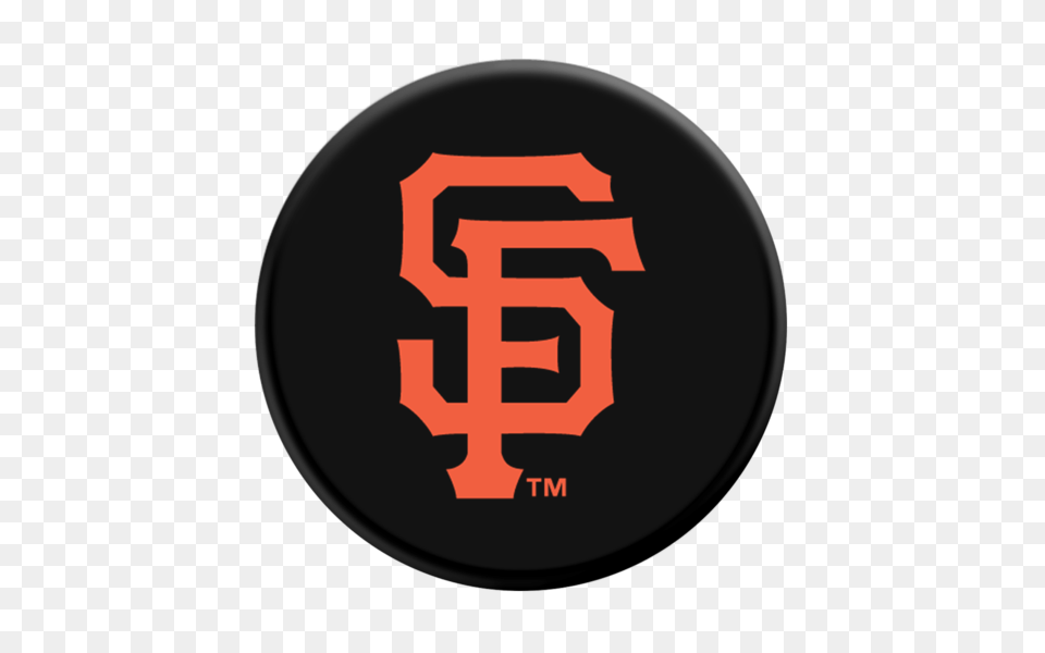San Francisco Giants Popsockets Grip, Logo, Emblem, Symbol, Badge Free Png