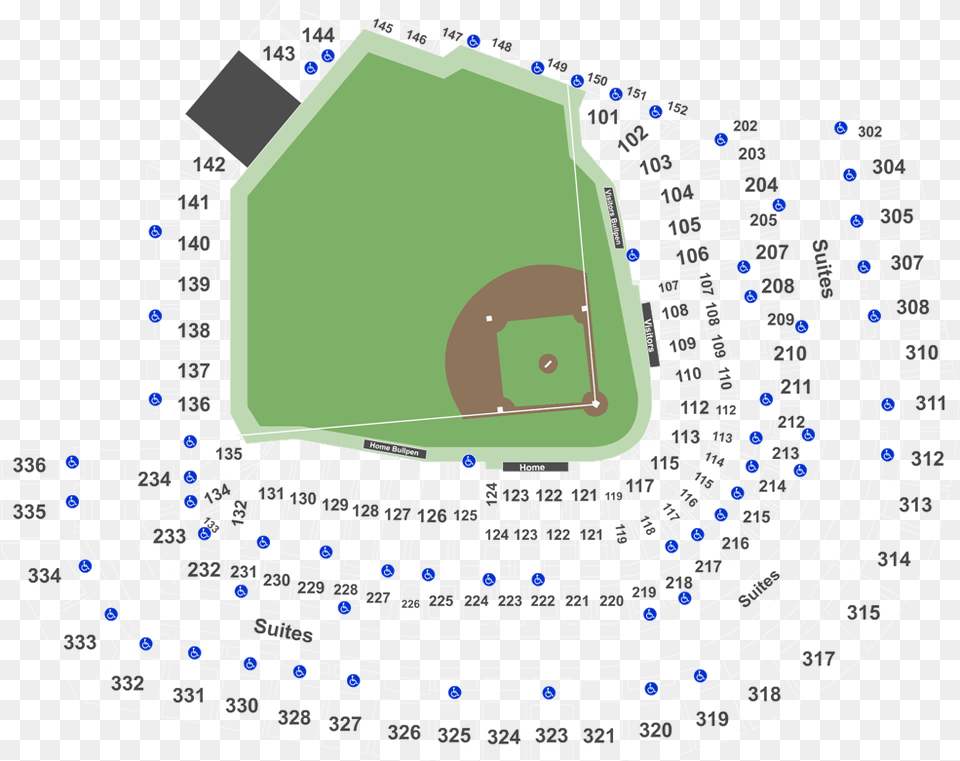 San Francisco Giants Vs Chicago Cubs Tickets Att Park Oracle Park Concert Seating Chart, Cad Diagram, Diagram Free Png Download