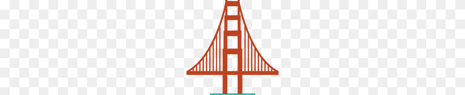 San Francisco Golden Gate Bridge Logo, Suspension Bridge Png