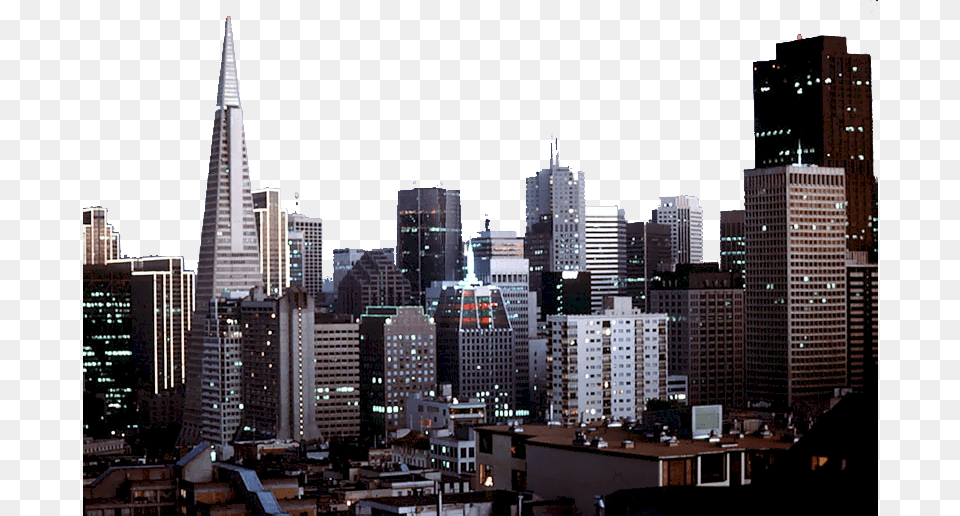 San Francisco San Francisco Skyline, Architecture, Building, City, Cityscape Free Png