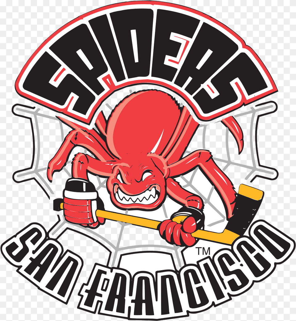 San Francisco Spiders Logo, Bulldozer, Machine, People, Person Free Png Download