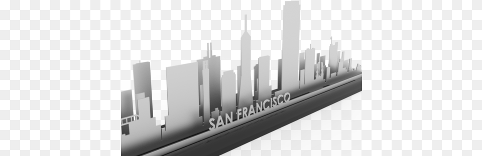 San Francisco Stainless Steel Skyline San Francisco, City, Urban, Metropolis, Architecture Free Transparent Png