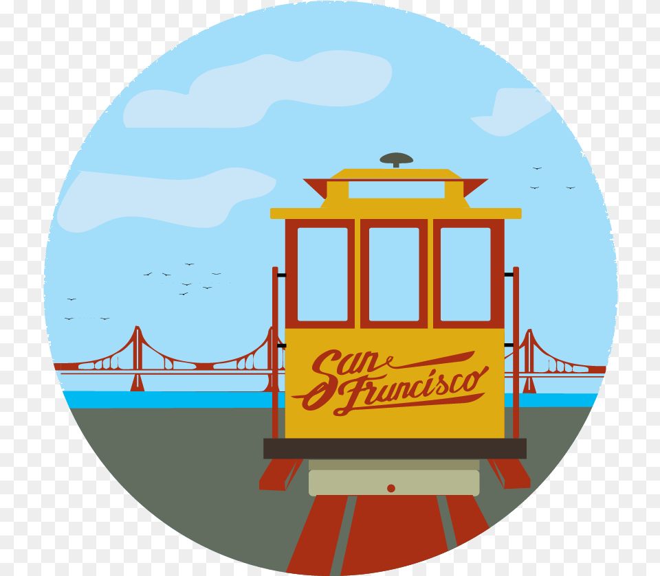 San Francisco Tram Icon, Cable Car, Photography, Transportation, Vehicle Png