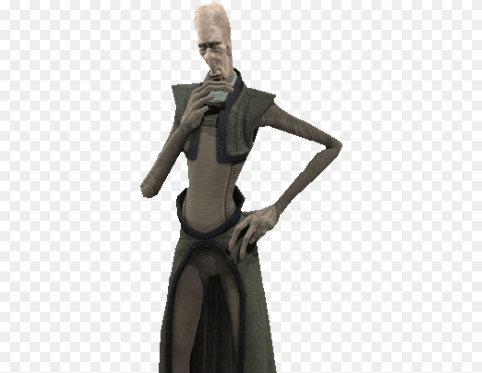 San Hill Tall Gray Star Wars Alien, Fashion, Adult, Male, Man Png