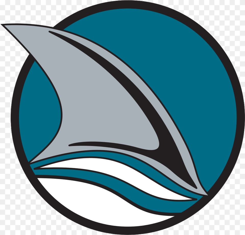 San Jose Sharks Fin Logo Hat, Emblem, Symbol Png Image
