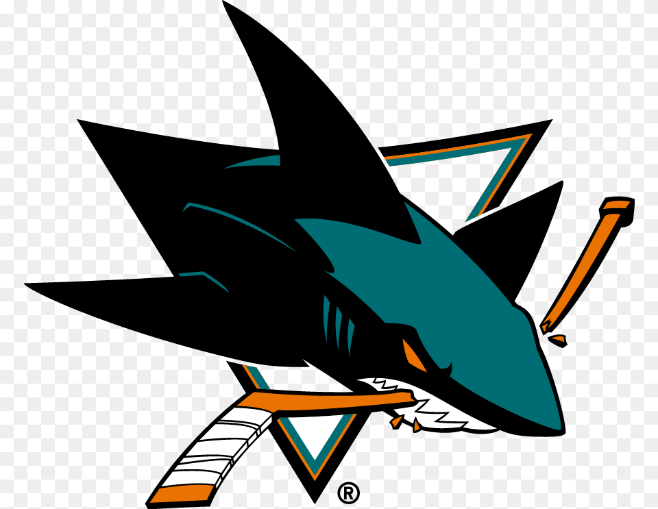 San Jose Sharks Logo, Animal, Fish, Sea Life, Shark Png