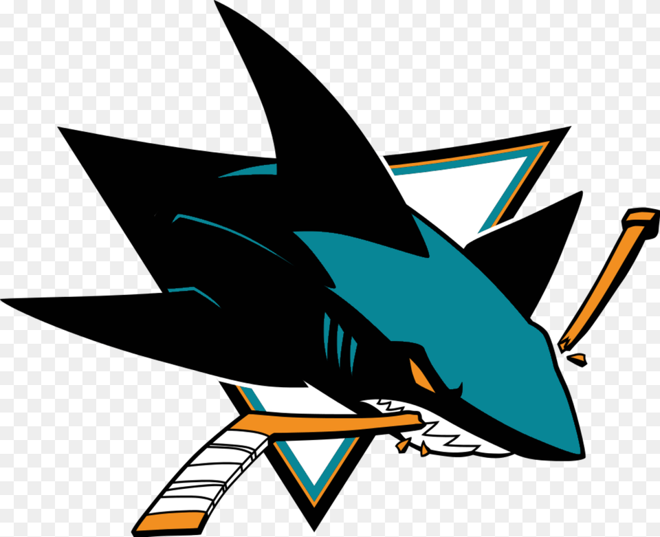 San Jose Sharks Logo, Animal, Fish, Sea Life, Shark Png Image