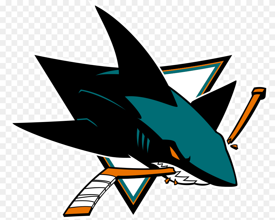 San Jose Sharks Official Logo, Animal, Fish, Sea Life, Shark Png Image