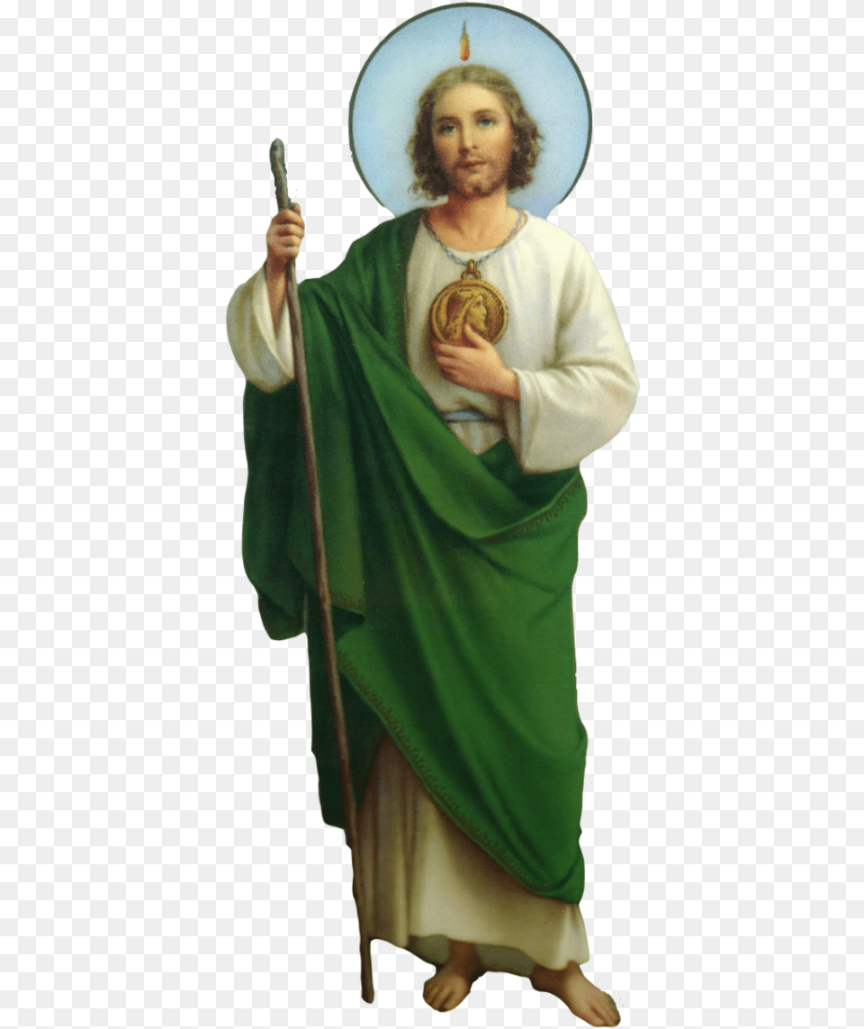 San Judas Tadeo, Adult, Person, Woman, Female Free Transparent Png
