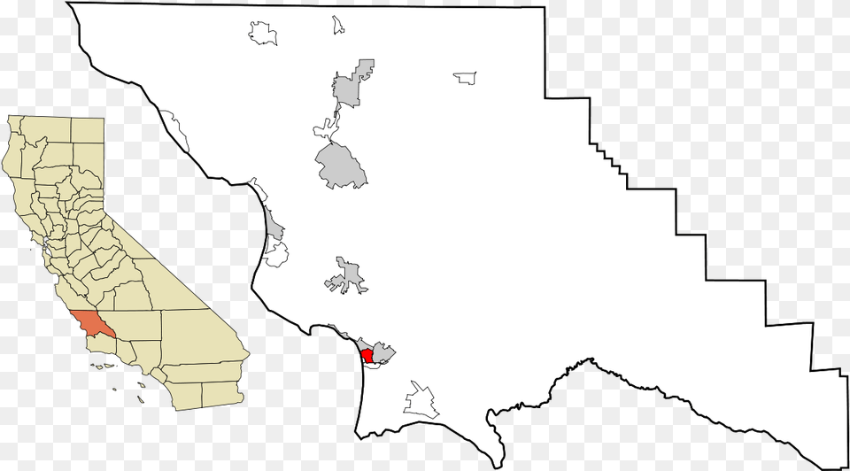 San Luis Obispo County California Incorporated And Morro Bay Kangaroo Rat Map, Chart, Plot, Atlas, Diagram Png Image