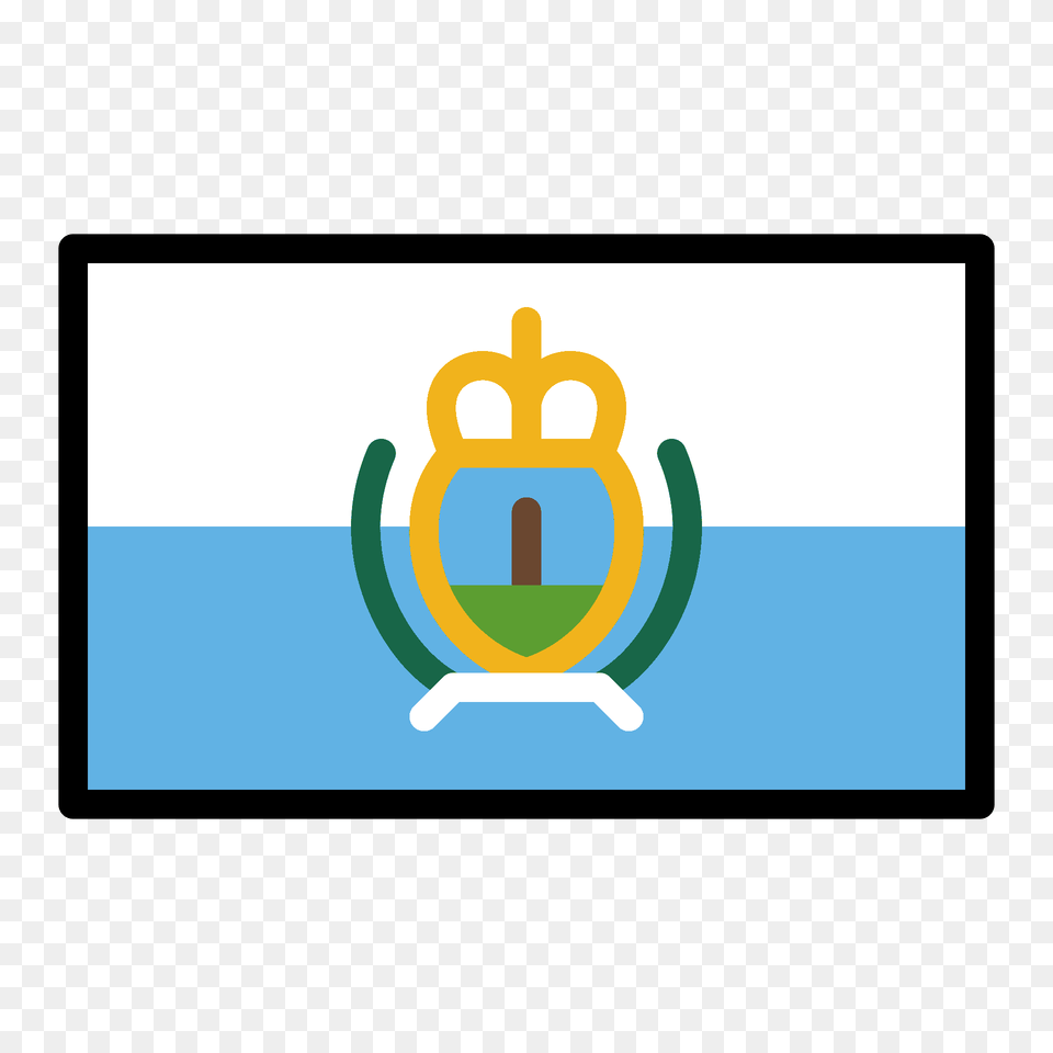 San Marino Flag Emoji Clipart, Water, Electronics, Hardware Free Png