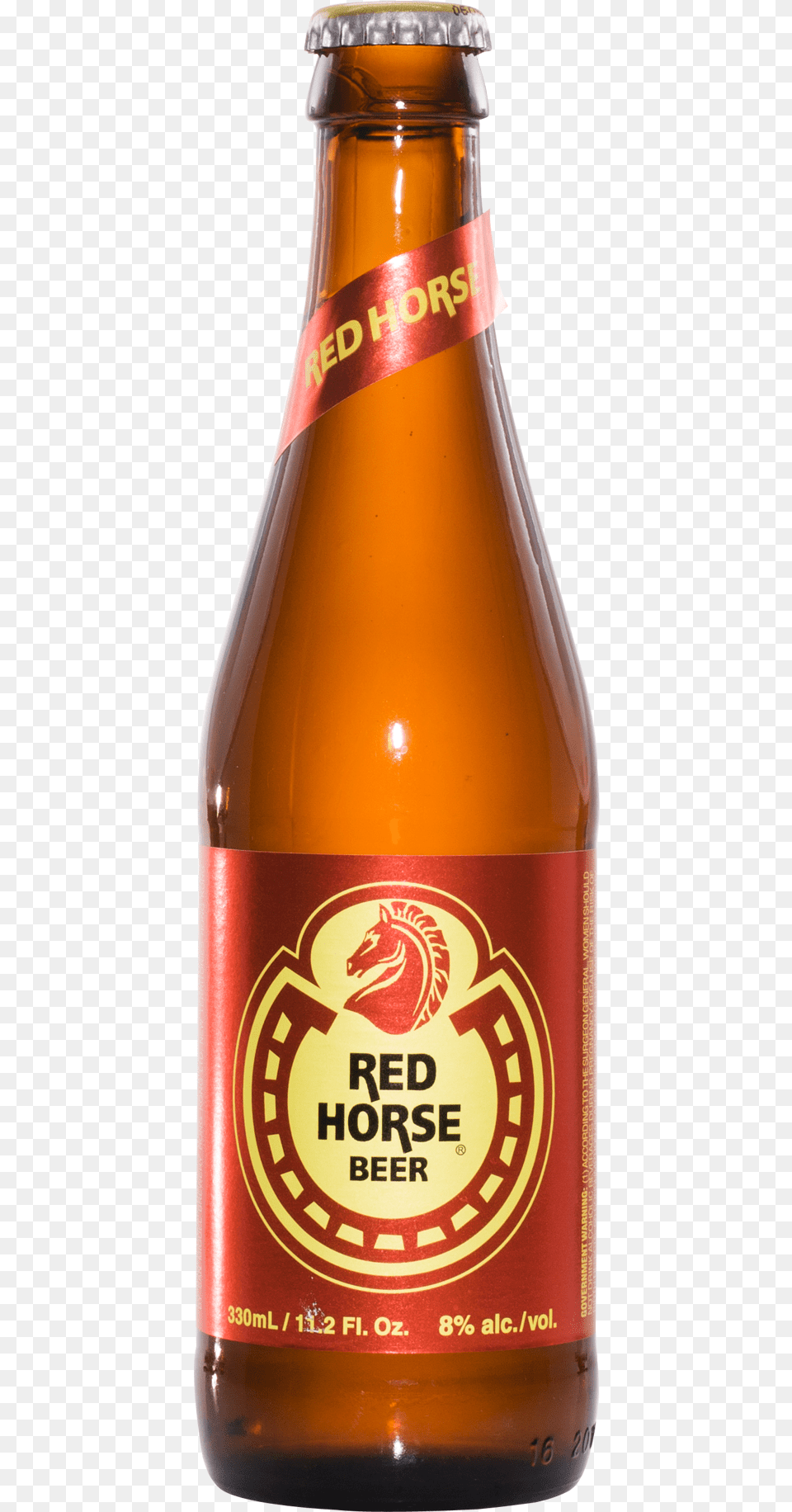 San Miguel Buy Beer New Red Horse Stallion, Alcohol, Beer Bottle, Beverage, Bottle Free Png