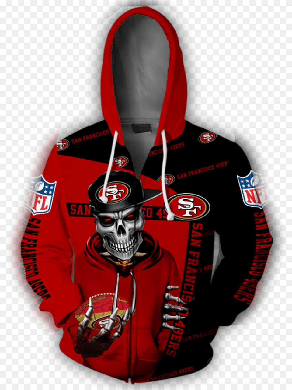 San San Francisco 49ers, Sweatshirt, Sweater, Knitwear, Jacket Free Png Download