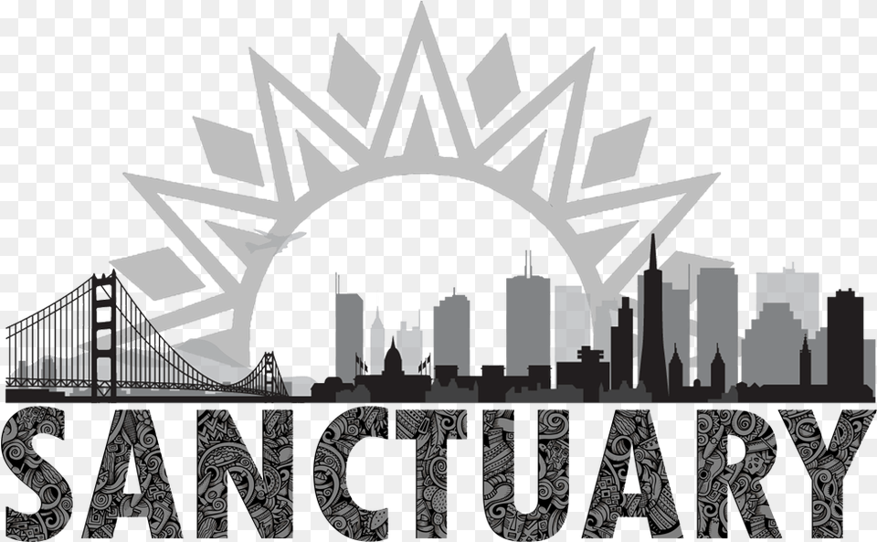 Sanctuary City San Francisco Tote This Land Is Sanctuary City Seattle, Arch, Architecture Free Png