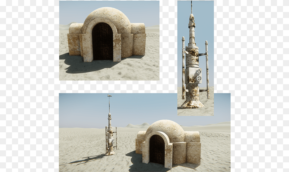 Sand, Architecture, Building, Bunker, Outdoors Free Transparent Png