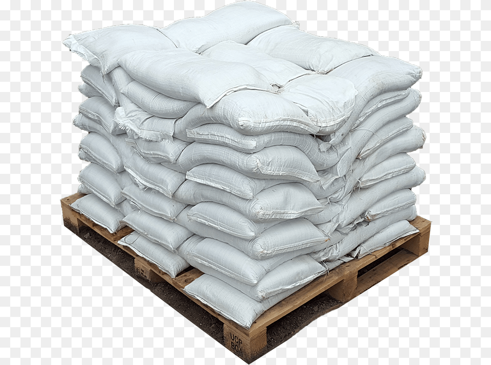 Sand Bags On A Pallet, Cushion, Furniture, Home Decor, Pillow Free Png Download