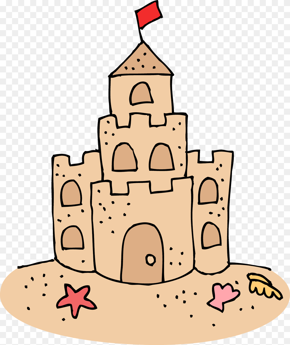 Sand Castle, Sweets, Food, Outdoors, Nature Png Image