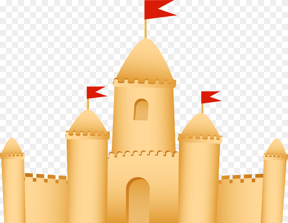Sand Castle Clip Art, Architecture, Building, Dome, Fortress Free Png Download
