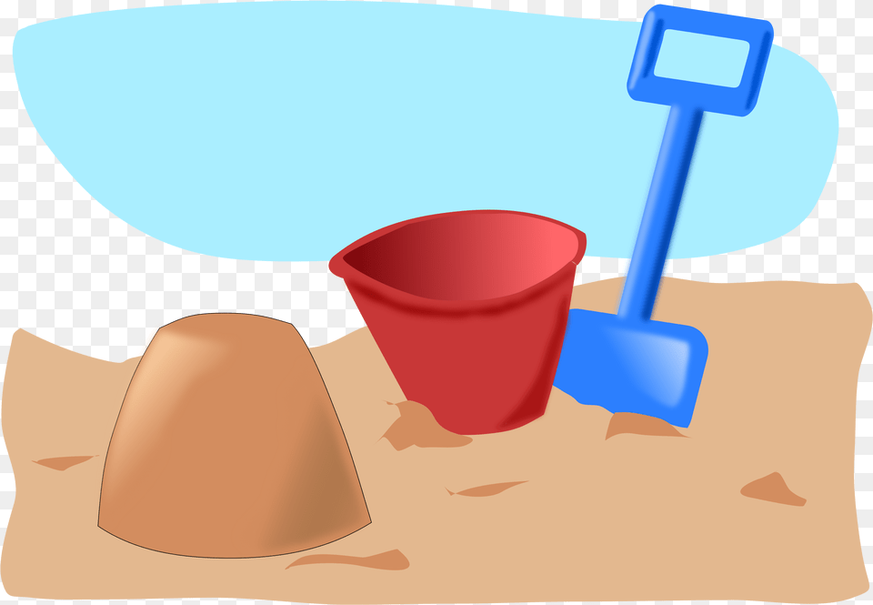 Sand Castle Clip Art Beach Clip Art, Device, Bucket, Cup, Shovel Png