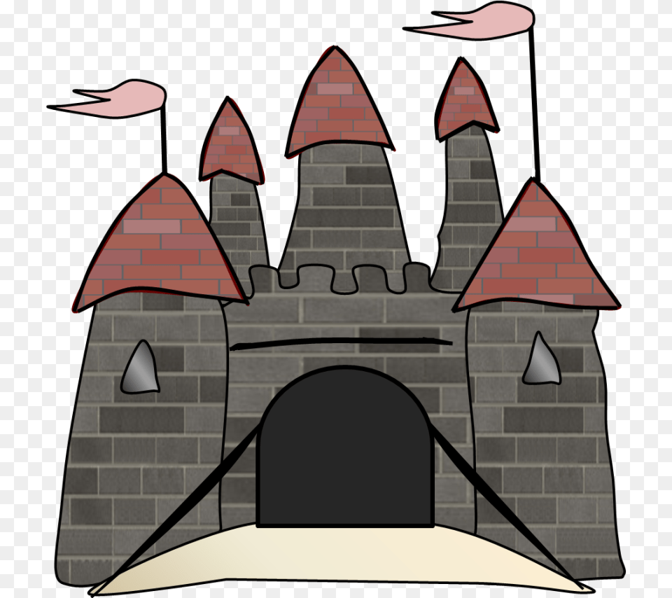 Sand Castle Clipart Animated, Arch, Architecture, Brick, Fireplace Free Transparent Png