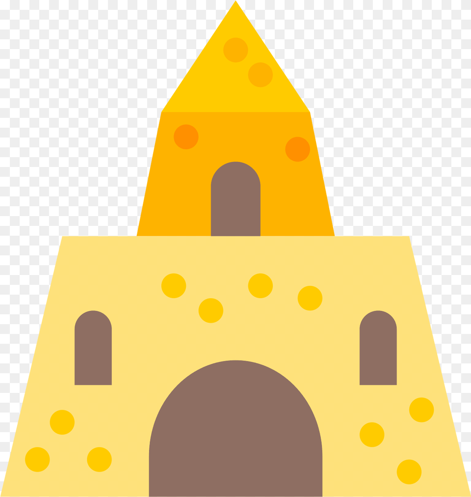 Sand Castle Icon, Architecture, Bell Tower, Building, Tower Png