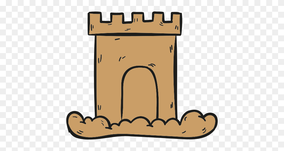 Sand Castle Icon, Arch, Architecture, Fireplace, Indoors Free Png Download