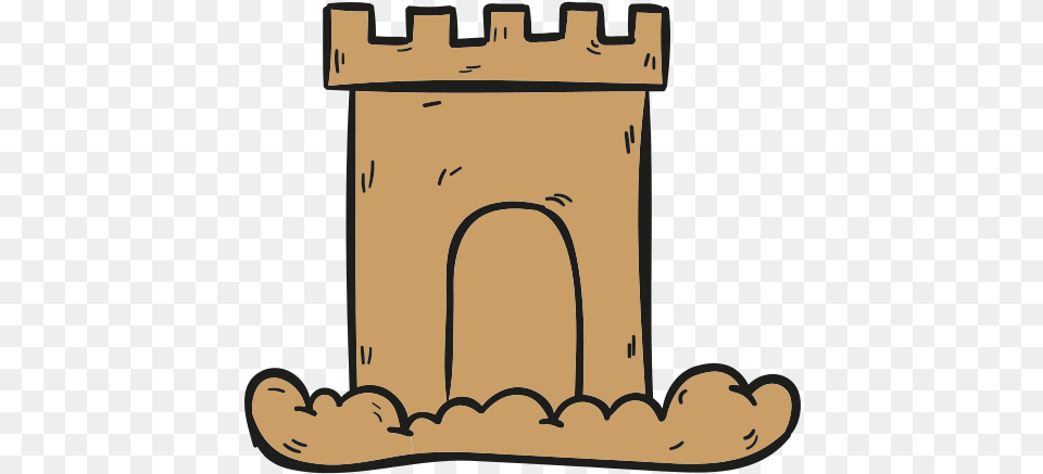 Sand Castle Icon Sand Castle Svg, Arch, Architecture, Fireplace, Indoors Free Transparent Png