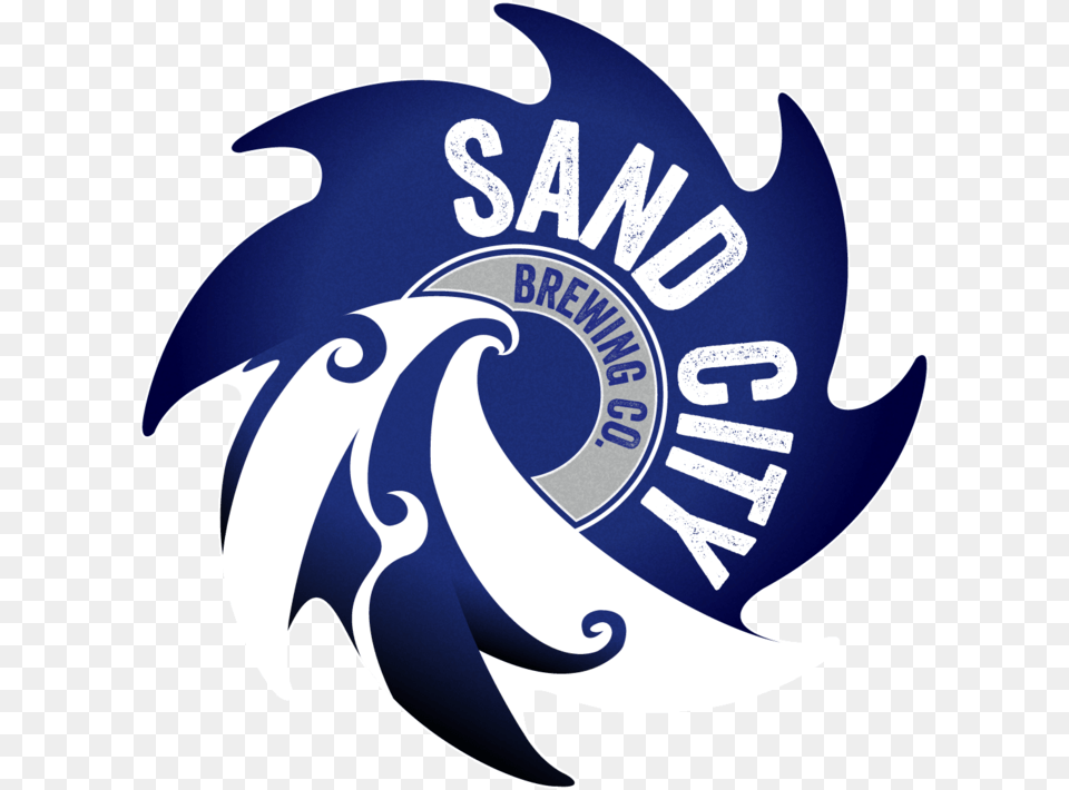 Sand City Brewery Logo, Animal, Fish, Sea Life, Shark Png