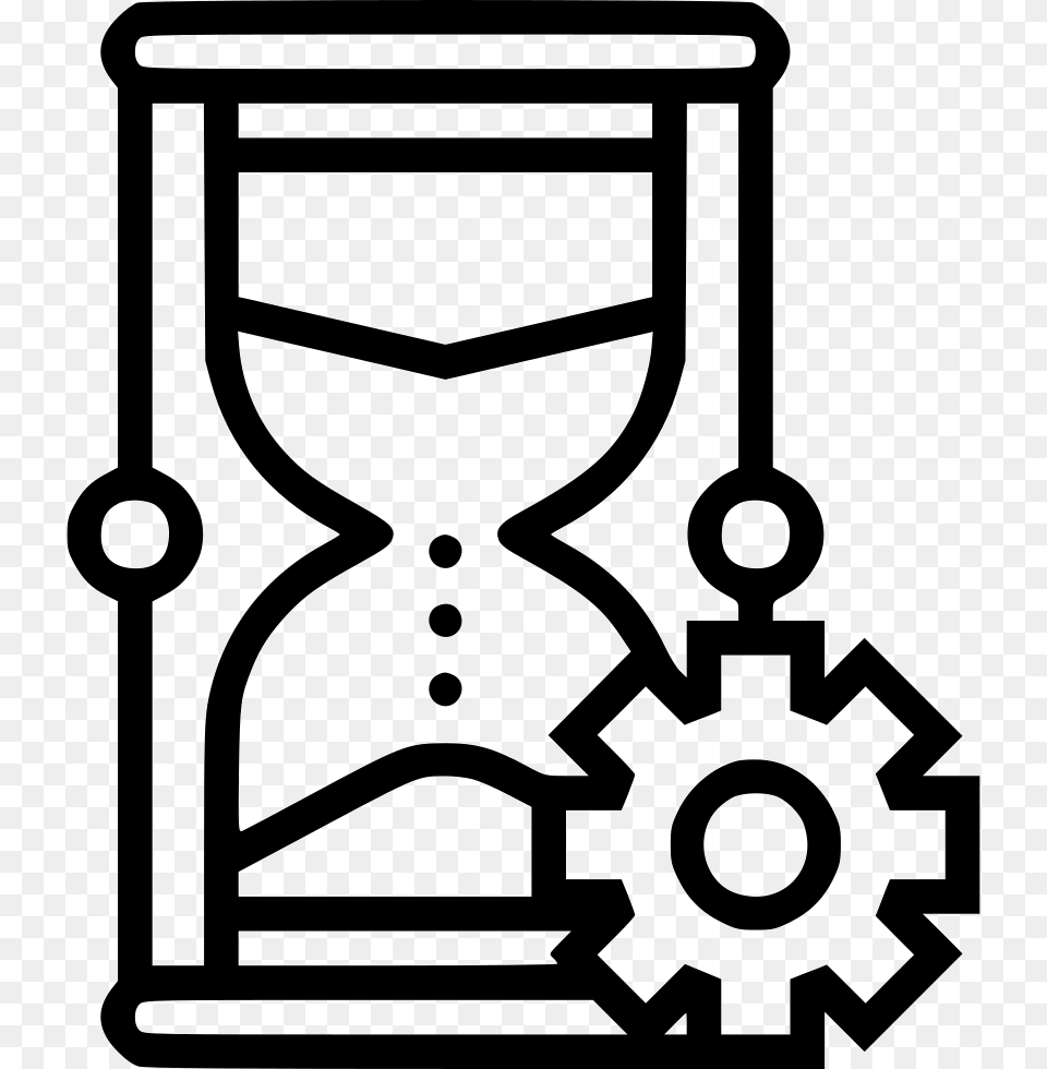 Sand Clock Icon, Hourglass, Gas Pump, Machine, Pump Free Png