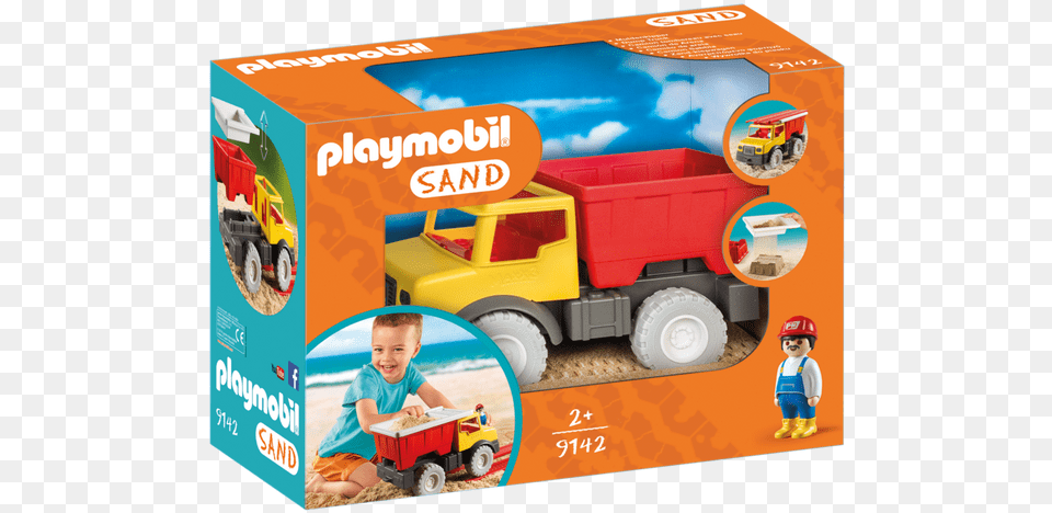 Sand Dump Truck Playmobil Sand, Boy, Child, Male, Person Png Image