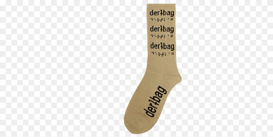 Sand Dune Logo Sock Sock, Clothing, Hosiery Png Image