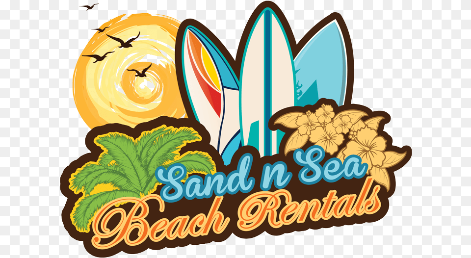 Sand N Sea Beach Rentals Florida Surfing Clip Art, Sea Waves, Nature, Outdoors, Water Png