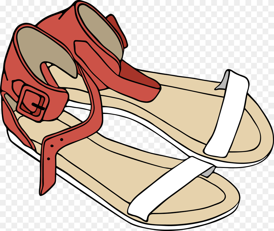 Sandal Clipart Vector, Clothing, Footwear, Shoe, Dynamite Png Image