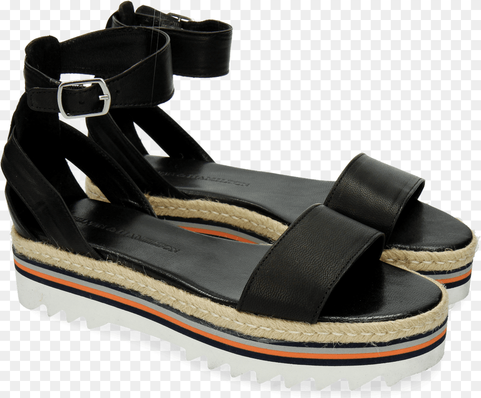 Sandals Celia 1 Vienna Plain Black Sandal, Clothing, Footwear, Shoe Free Png