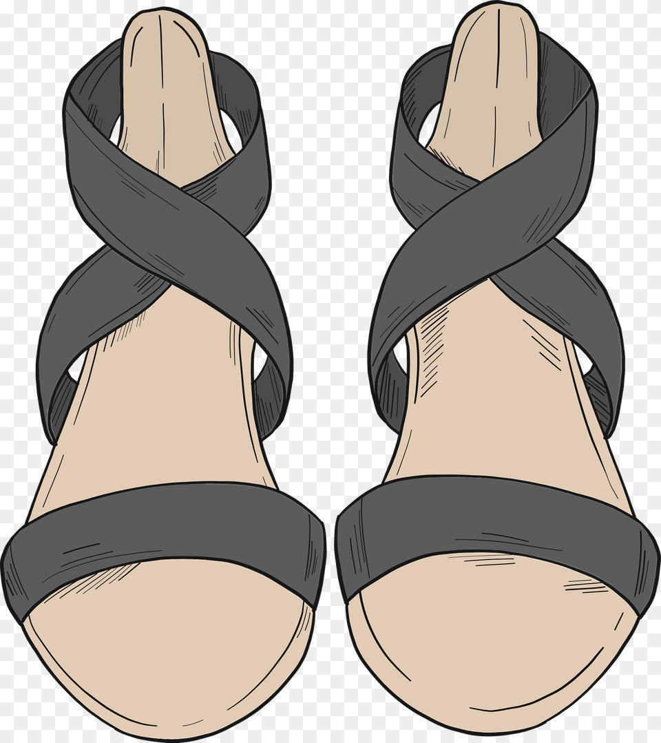Sandals Clipart, Clothing, Footwear, Sandal, Animal Free Png Download