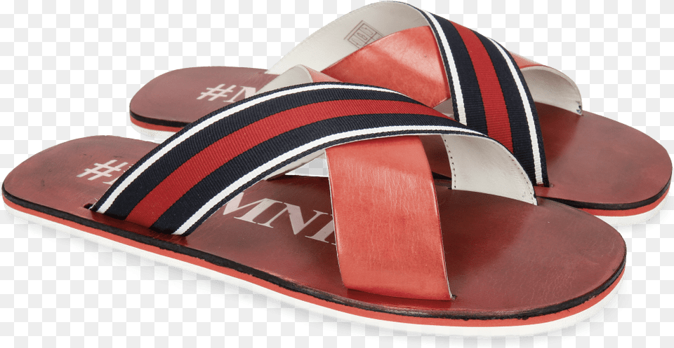 Sandals Sam 5 Ruby Strap Red Blue, Clothing, Footwear, Sandal, Flip-flop Png Image