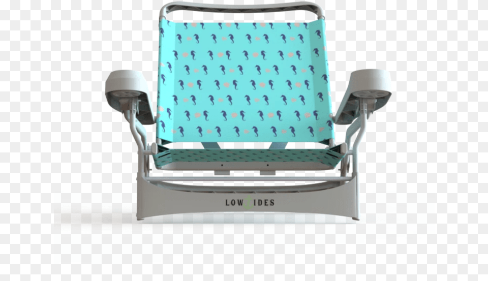 Sandbar Beach Chair In Seahorse Turquoise Beach Chair, Cushion, Furniture, Home Decor Free Png