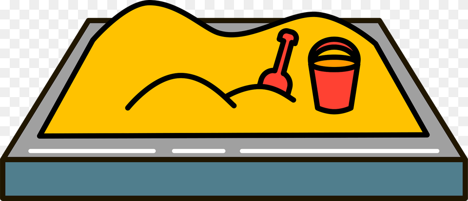 Sandbox Clipart, Tin Free Png