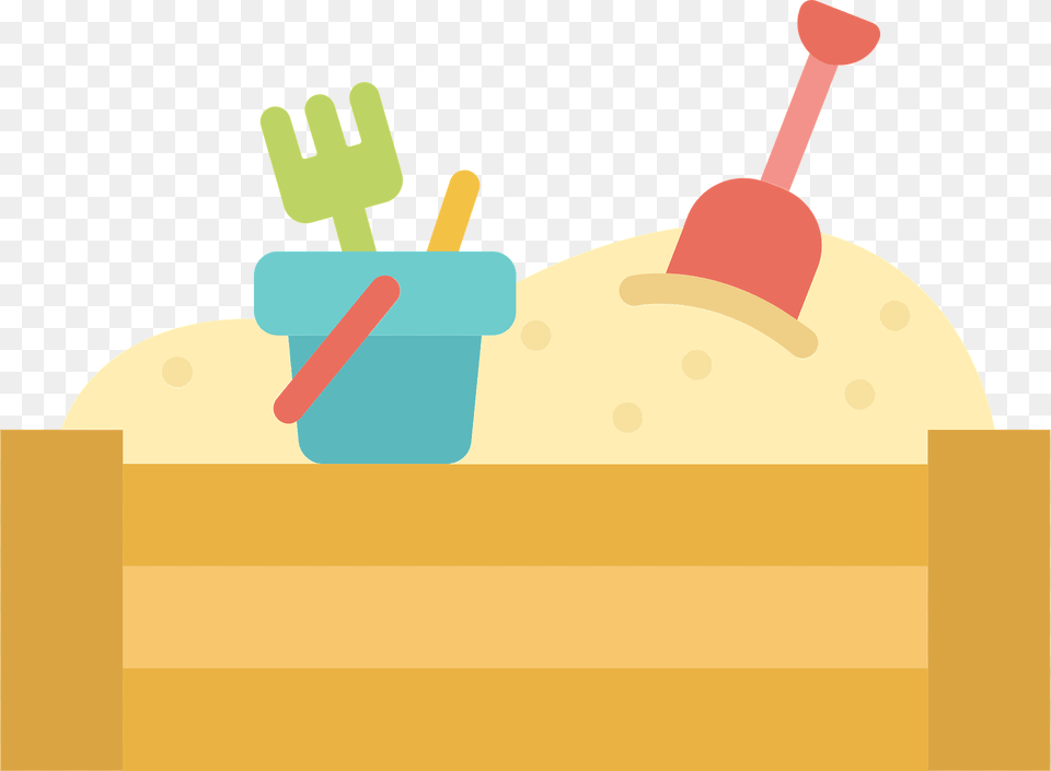 Sandbox Clipart, Cutlery, Cream, Dessert, Food Free Transparent Png