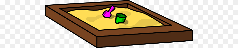Sandbox With Toys Clip Art, Hot Tub, Tub Free Png Download