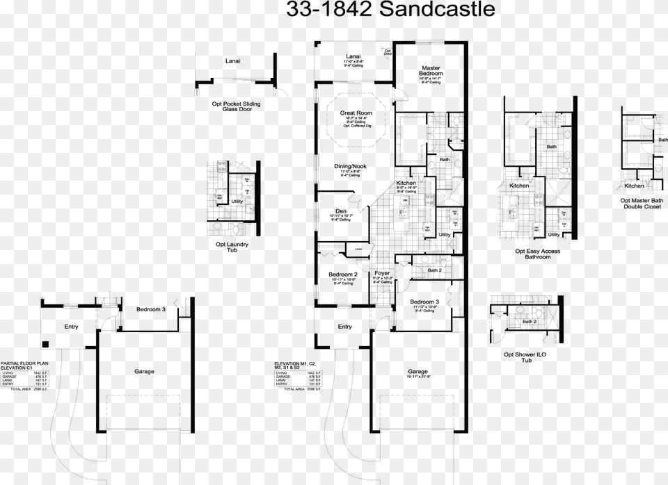 Sandcastle Floor Plan Sandcastle Homes Floor Plans, Diagram Free Png Download