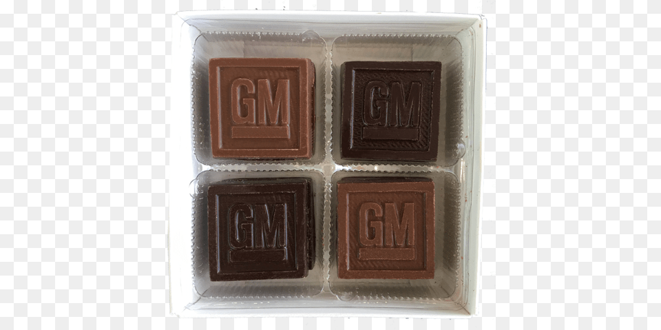 Sanders Chocolate Gm Logo 8 Count Box Chocolate, Dessert, Food, Mailbox, Cocoa Free Transparent Png