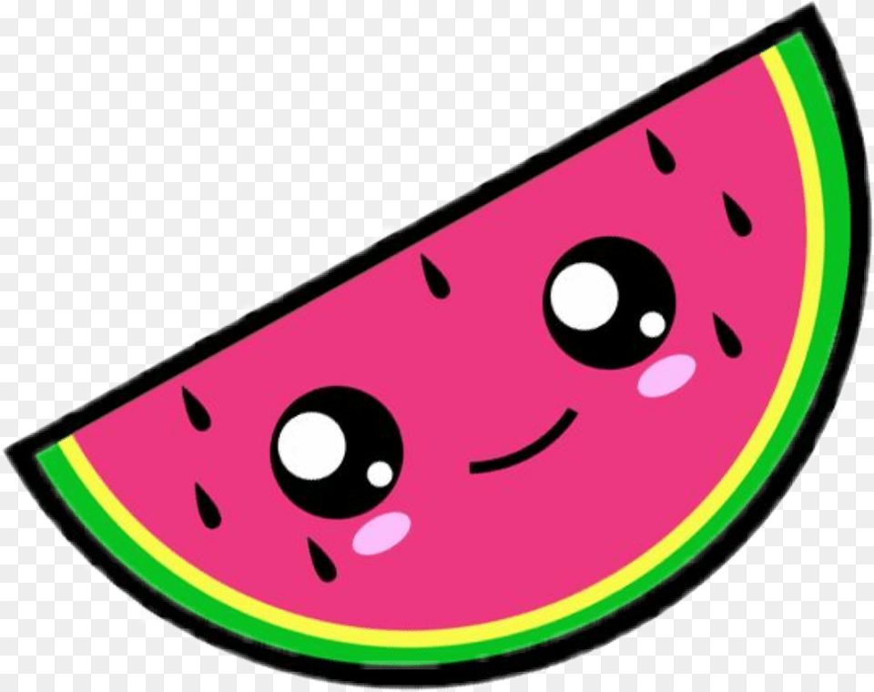 Sandia Sandia Sticker, Food, Fruit, Plant, Produce Free Png Download