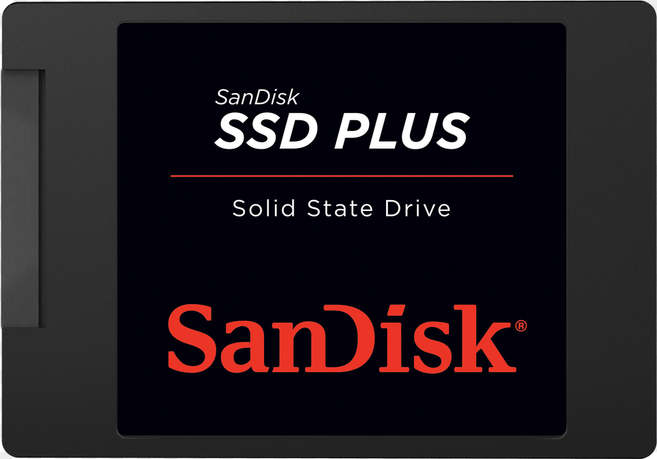 Sandisk Ssd Plus, Computer Hardware, Electronics, Hardware, Text Free Png Download