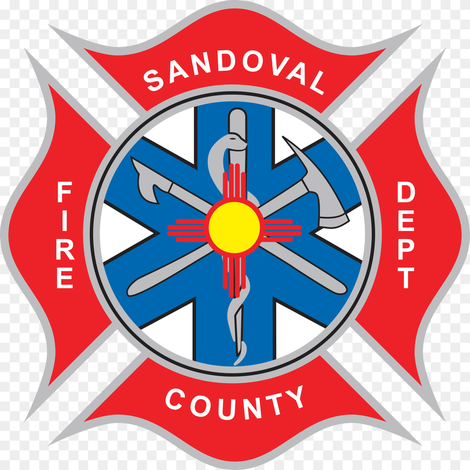 Sandoval County Fire Logo Sandoval County Fire Department, Emblem, Symbol, Dynamite, Weapon Free Png Download