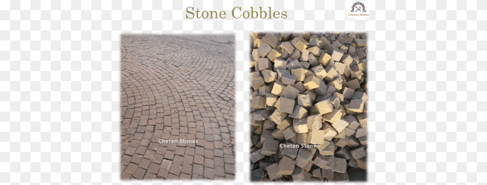 Sandstone Cobbles Cobblestone, Path, Road, Walkway, Rock Free Png Download