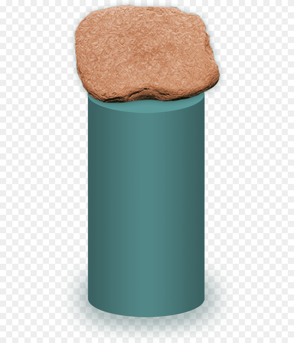 Sandstone Sitting On A Pedestal Souffl, Bread, Food, Brick, Cork Png