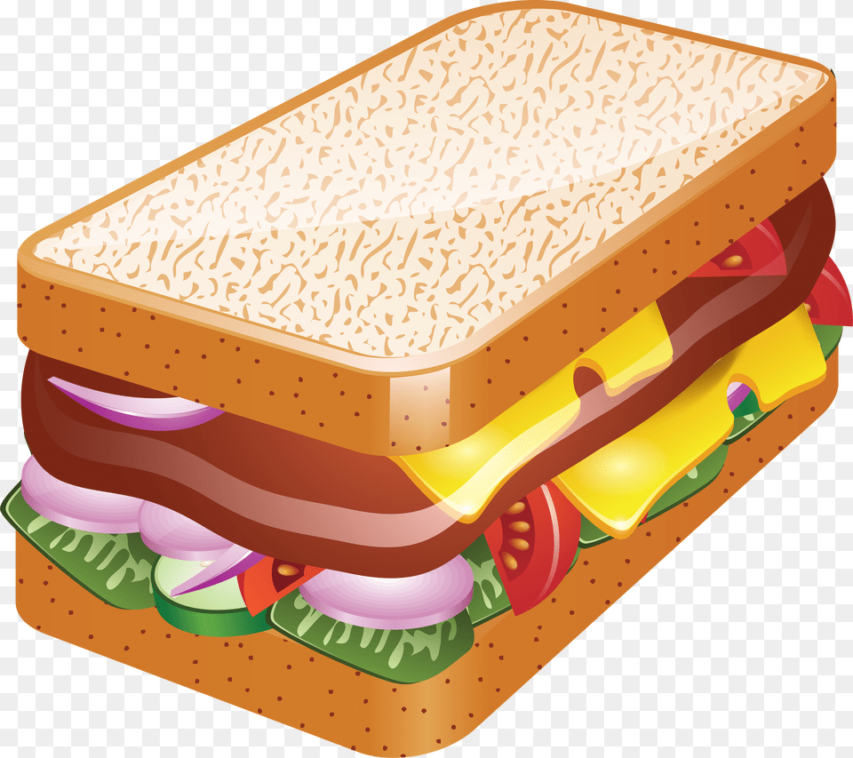 Sandwich, Food, Lunch, Meal Free Png